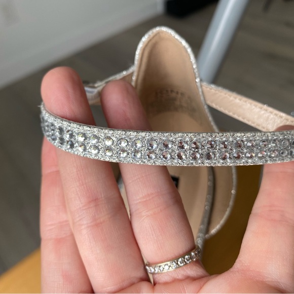 Jones New York rhinestone shoes SZ 9.5 - Picture 11 of 11